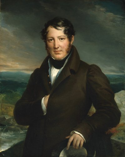 Monsieur Tortoni by Francois Pascal Simon Gerard