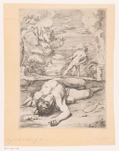 Cain Kills Abel by Francois Perrier