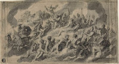 Gods on Olympus by Francois Verdier