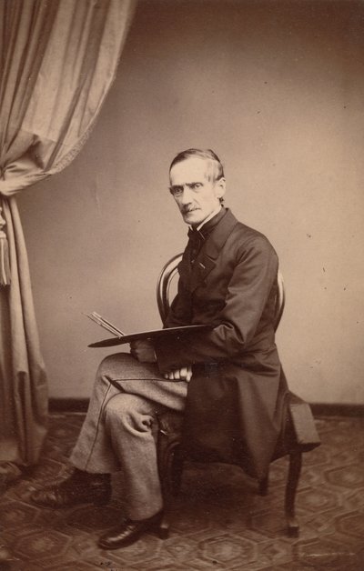 Alexander Calame, 1860s by Francois Vuagnat