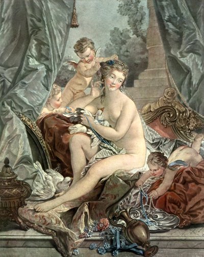 The Toilet of Venus by Francois after Boucher