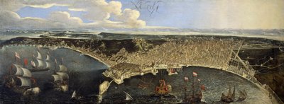 General view of Naples by Francois de Nome