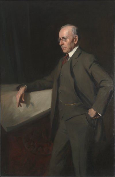 Portrait of Louis Henri Sullivan by Frank A. Werner