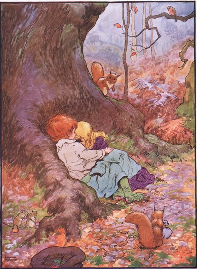 Babes in the Wood by Frank Adams