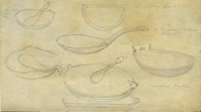 Cooking Utensils, 1851 by Frank Blackwell Mayer