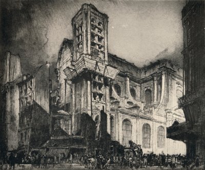 Church of St Nicholas-du-Chardonnet by Frank Brangwyn