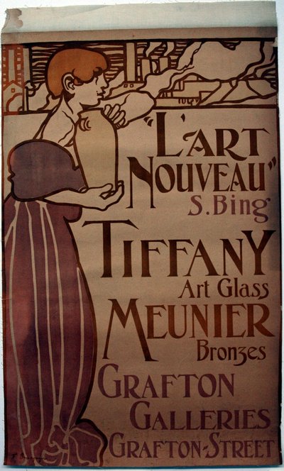 Art Nouveau, Grafton Galleries by Frank Brangwyn