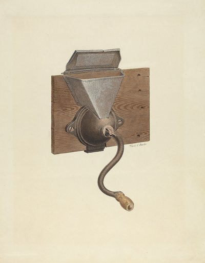 Coffee Mill by Frank C. Barks