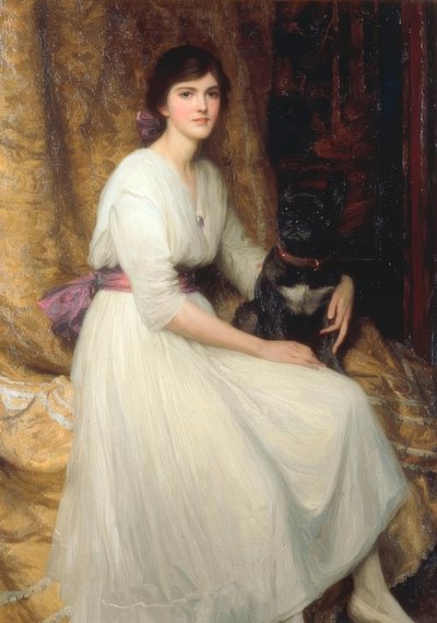 Dorothy, Daughter of Herbert Dicksee by Frank Dicksee