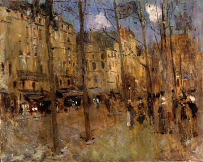 Boulevard St. Germain by Frank Edwin Scott