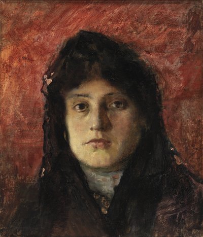 Head of a Woman, ca. 1910 by Frank Edwin Scott