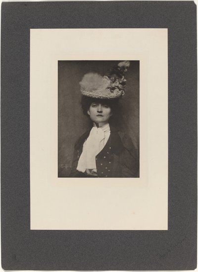 Portrait of Miss Jones by Frank Eugene