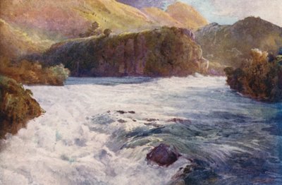 New Zealand: Aratiatia Rapids by Frank H Wright