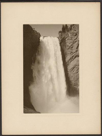Great Falls of the Yellowstone by Frank Jay Haynes
