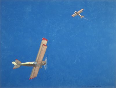 Looking into the blue by Frank Johnston