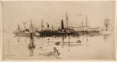 At the Tidal Basin by Frank Laing