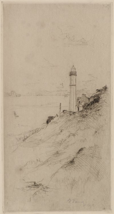 West Lights, Tayport by Frank Laing