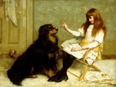 The Lesson by Frank Markham Skipworth