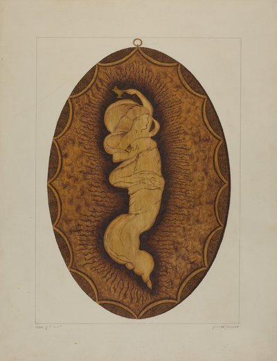 Burnt Plaque by Frank Maurer