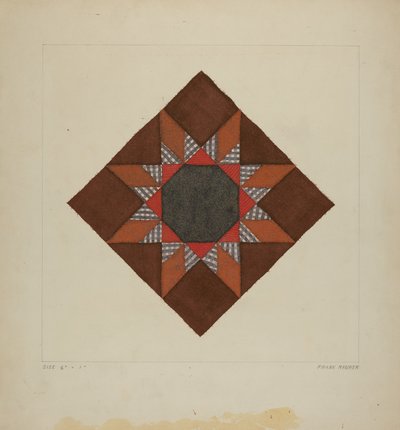Quilt Block by Frank Maurer