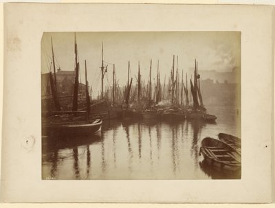 Whitby Harbor by Frank Meadow Sutcliffe