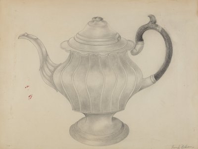 Pewter Teapot by Frank Nelson