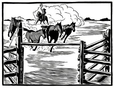 Cowboy by Frank Redlinger