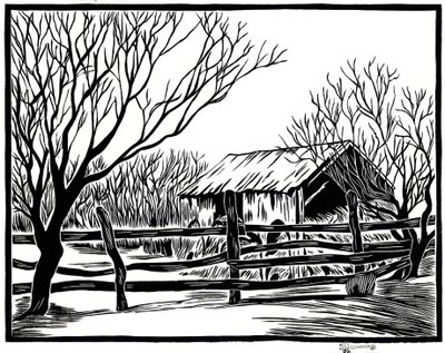 Traditional Haystacks by Frank Redlinger