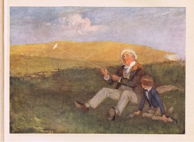 Mr Dick and His Kite by Frank Reynolds