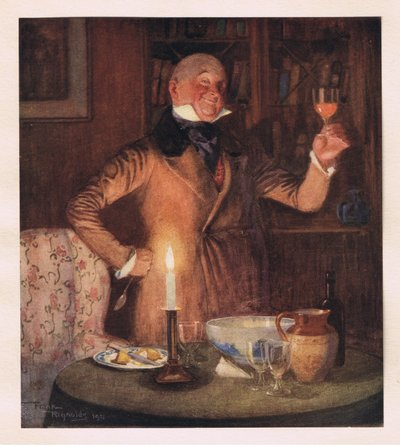 Mr Micawber in His Element by Frank Reynolds