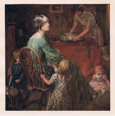 Mrs. Micawber and Family by Frank Reynolds