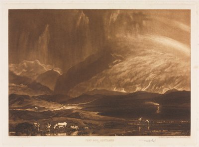 Peat Bog, Scotland, 1937 by Frank Short