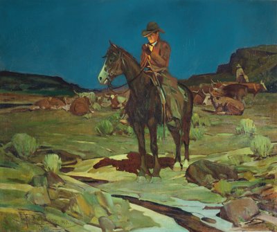 When Nights are Long by Frank Tenney Johnson