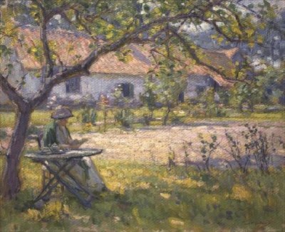 Tea Time by Frank Townhouse Hutchings