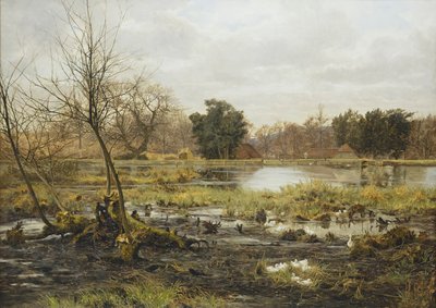 Rural Scene by Frank Walton
