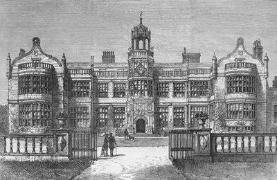 Ingestre Hall, Staffordshire, 1882 by Frank Watkins