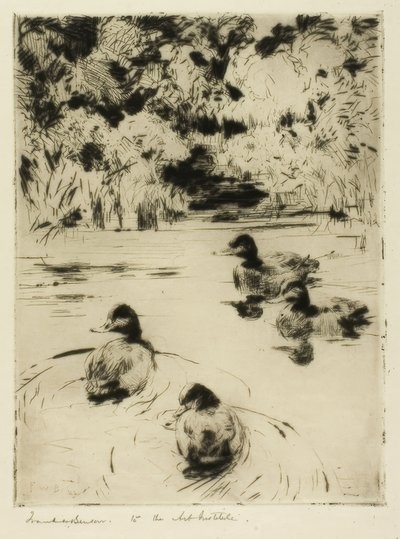 Little Bluebirds by Frank Weston Benson