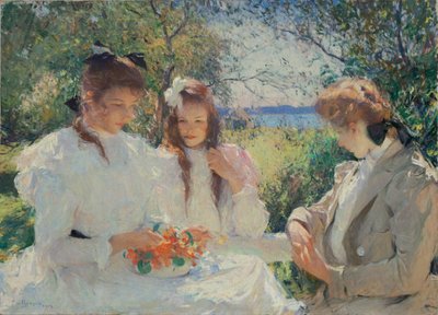 Portrait of my Daughters by Frank Weston Benson