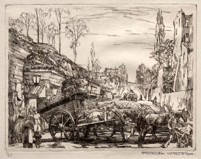 Paris Gate by Frank Wilcox