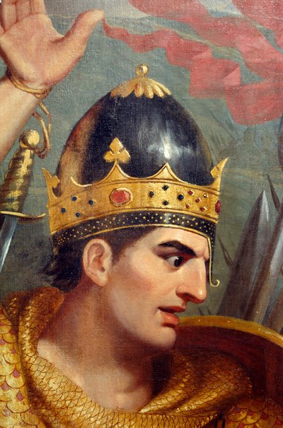 The Battle of Hastings (detail) by Frank William Wilkin