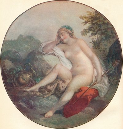 A Bacchante, 18th century by François Boucher