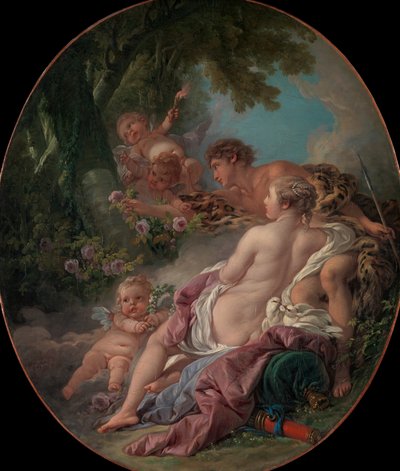 Angelica and Medoro by François Boucher