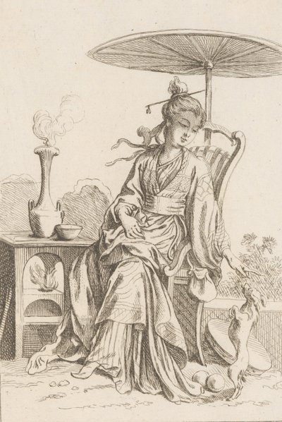 Chinese Lady by François Boucher
