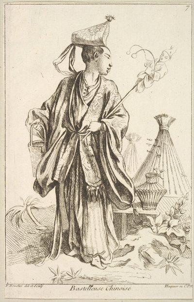 Chinese Performer, 1738-45 by François Boucher