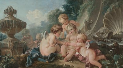 Cupids in Conspiracy, 1740s by François Boucher