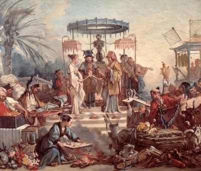 The Chinese Wedding by François Boucher