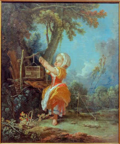 The Little Bird Catcher by François Boucher