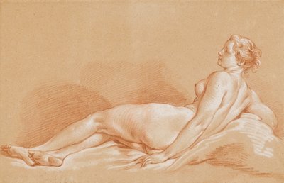 Young Woman Lying Down by François Boucher