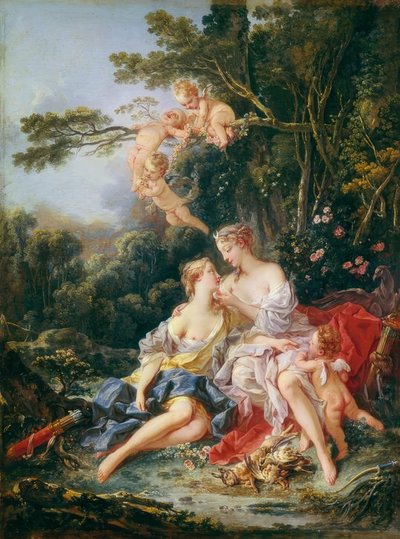 Jupiter and Callisto by François Boucher