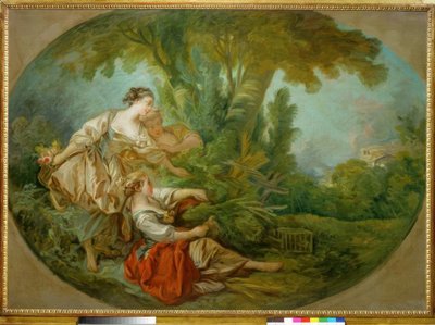 The Decoy, or The Bird Caught in the Nets by François Boucher
